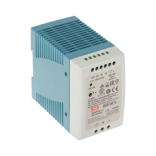ZASILACZ IMPULSOWY MDR-100-12