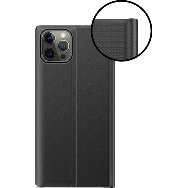Hurtel Sleep Case pokrowiec etui z klapką typu Smart Cover iPhone 13 Pro Max różowy