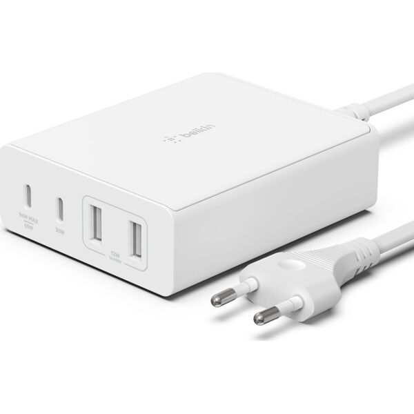 Ładowarka Belkin 2x USB-A 2x USB-C  (WCH010VFWH)