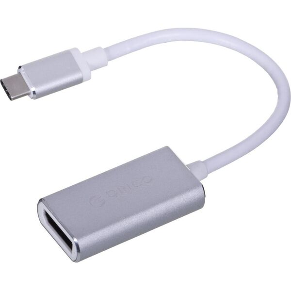 Adapter USB Orico USB-C - DisplayPort Szary  (XC-103-SV-BP)