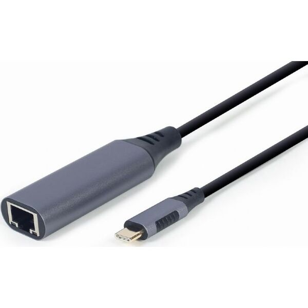 Adapter USB Gembird Czarny  (A-USB3C-LAN-01)