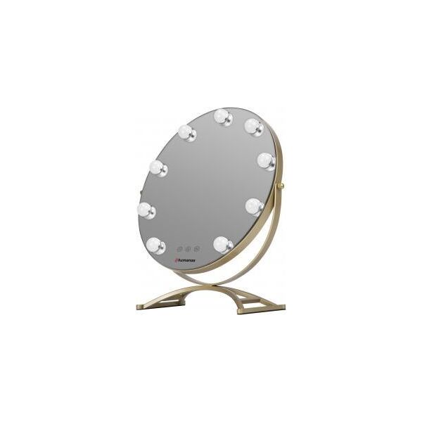 Lusterko kosmetyczne Humanas Lustro do makijażu Humanas HS-HM03 z oświetleniem LED