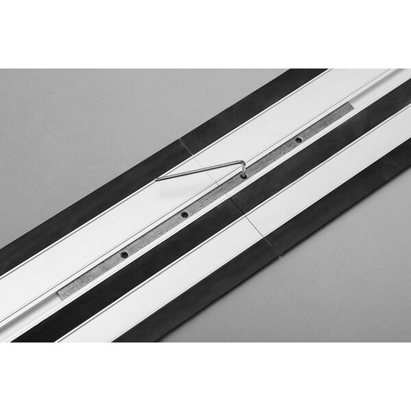 Graphite Szyny prowadzące 2 x 700 mm, łącznik, 2 zaciski (58G023-732)