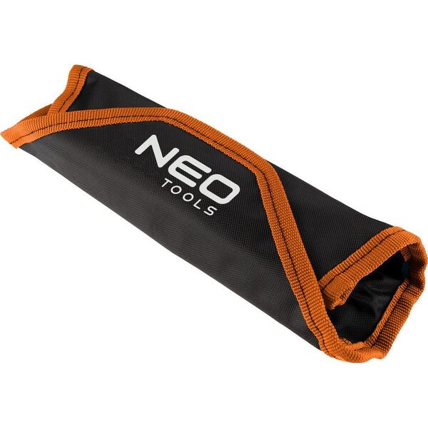 Neo Klucze płaskie dwustronne (Klucze płaskie dwustronne, super cienkie, 5.5 x 27 mm, zestaw 8 szt., materiałowe etui)