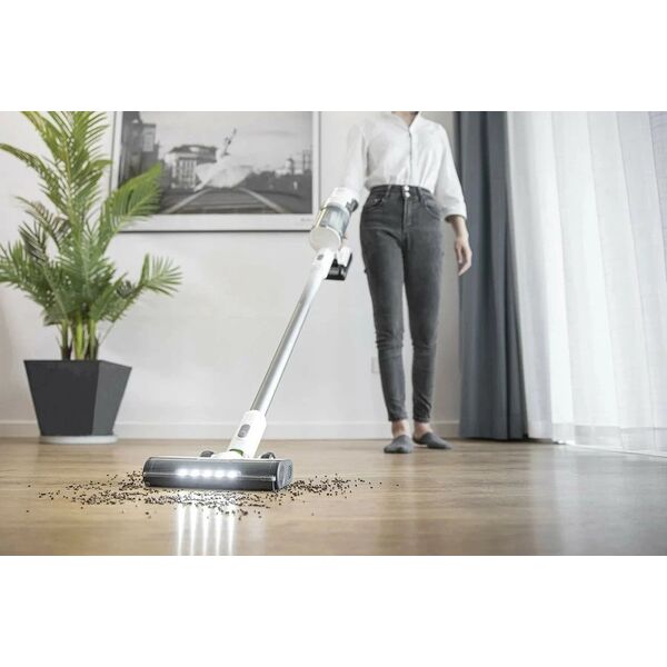 Odkurzacz pionowy Greenworks 24V odkurzacz domowy Greenworks GD24SVK4D zestaw ładowarka + aku 4Ah
