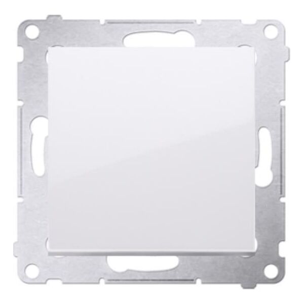 Kontakt-Simon Przełącznik krzyżowy Kontakt Simon Simon DW7.01/X/11 bez piktogramu biały