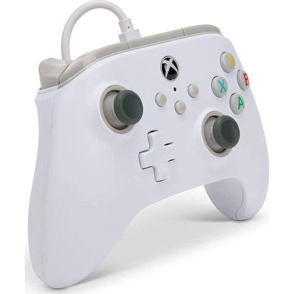 Pad PowerA przewodowy Xbox Series PC biały (1519365-01)