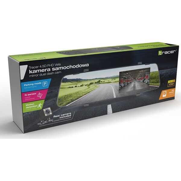 Wideorejestrator Tracer 4.5D FHD VELA (TRAKAM46937)