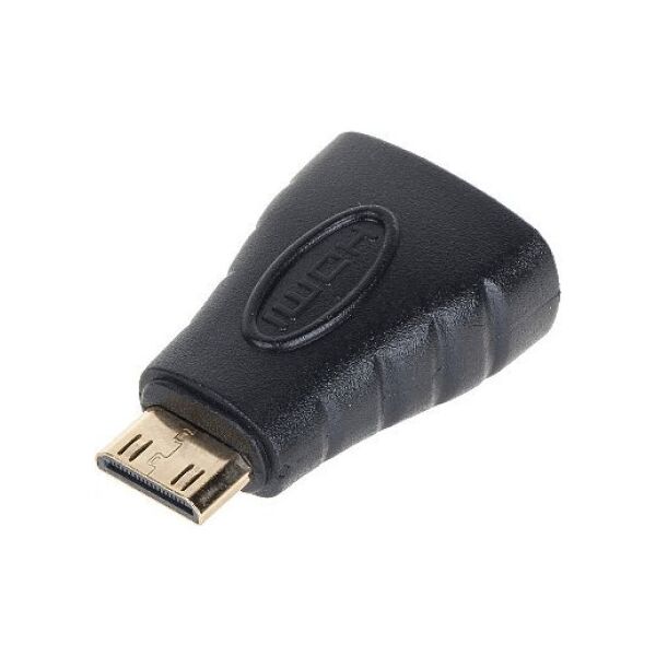 Adapter AV Cabletech Złącze HDMI gniazdo-wtyk mini HDMI pozłacany