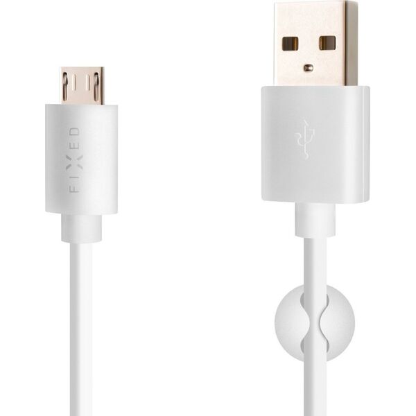 Kabel USB Fixed USB-A - microUSB 2 m Biały (FIXD-UM2M-WH)