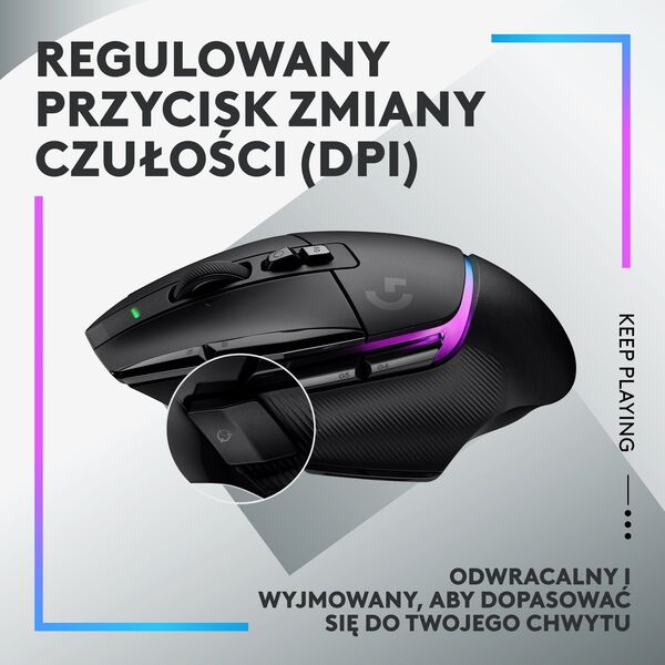 Mysz Logitech G502 X Plus  (910-006162)