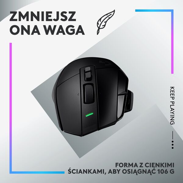 Mysz Logitech G502 X Plus  (910-006162)