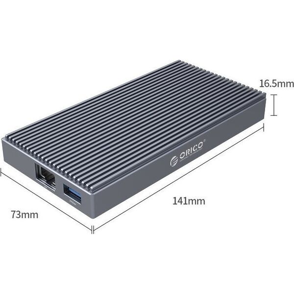 Stacja/replikator Orico 9w1 (CDH-9N-GY-BP)