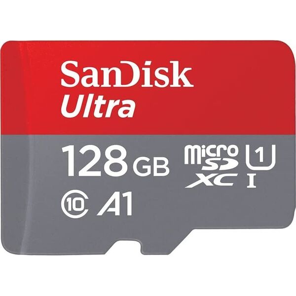 Karta SanDisk Ultra MicroSDXC 128 GB Class 10 UHS-I/U1 A1  (SDSQUAB-128G-GN6MA             )