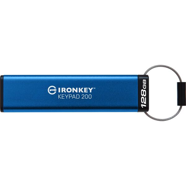 Pendrive Kingston IronKey Keypad 200, 128 GB  (IKKP200/128GB)