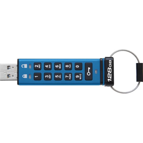 Pendrive Kingston IronKey Keypad 200, 128 GB  (IKKP200/128GB)