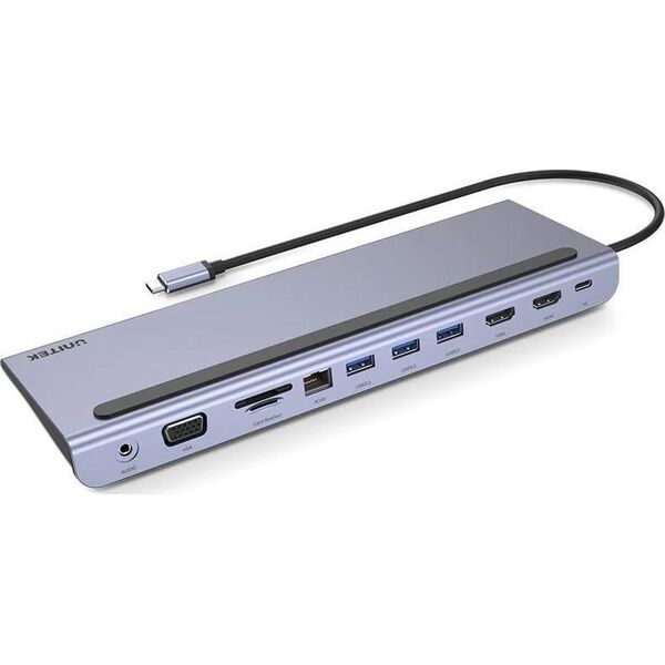 Stacja/replikator Unitek uHUB 11+ USB-C (D1022B)