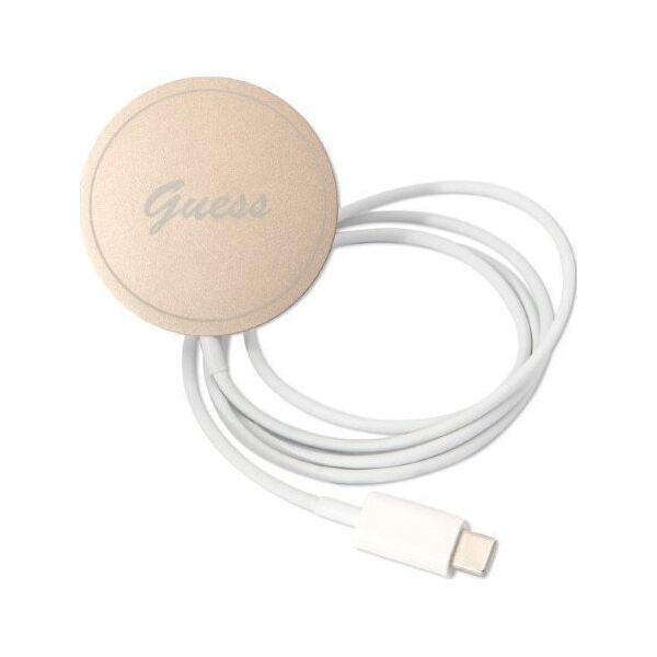 Guess Zestaw Guess GUBPP13LH4EACSK Case+ Charger iPhone 13 Pro czarny/black hard case 4G Print MagSafe NoSize