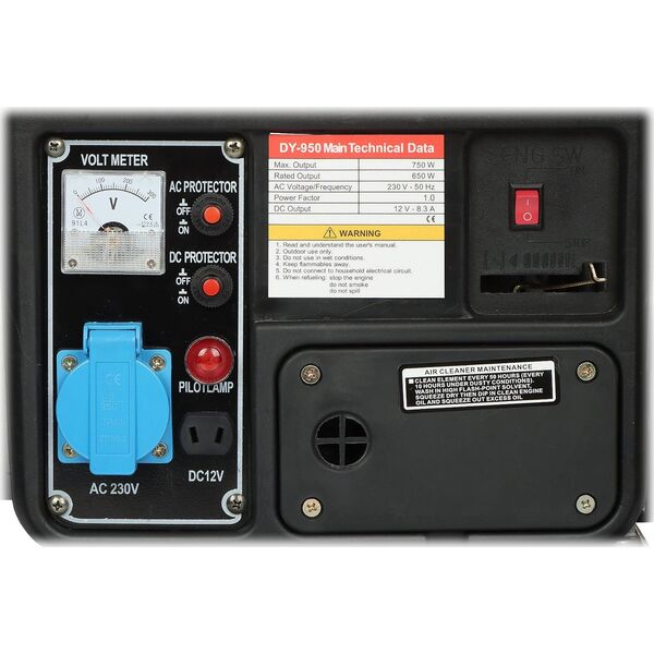 Agregat Delta DY-950 750 W 1-fazowy