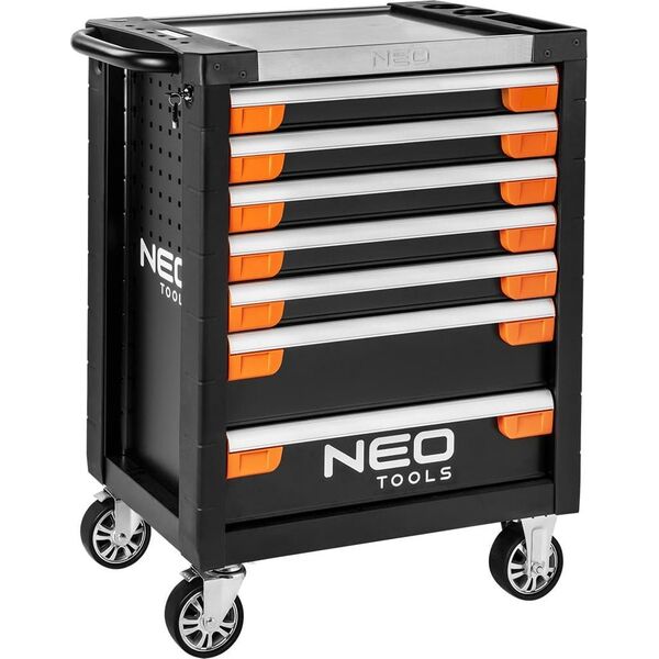 Wózek narzędziowy Neo 7 szuflad z wyposażeniem (84-220+G)