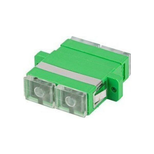 Lanberg Adapter światłowodowy SM SC/APC duplex zaślepka przezroczysta 20 sztuk