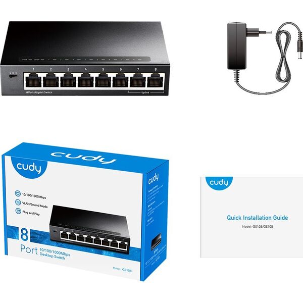 Switch Cudy GS108