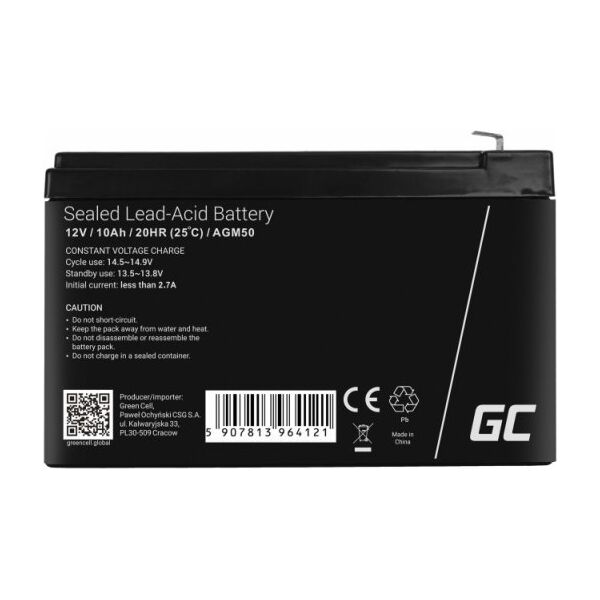 Green Cell Akumulator AGM VRLA 12V 10Ah