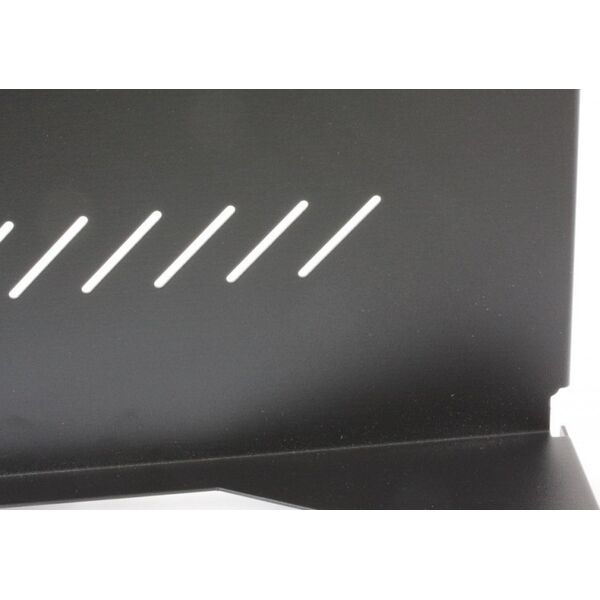 Techly Techly 360882 Półka 1U 150mm rack 19, 2 punkty mocowania, perforowana, czarna