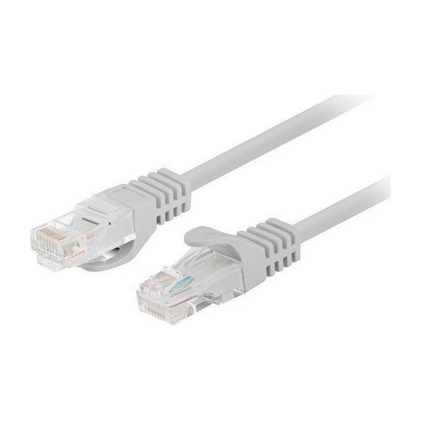Lanberg Patchcord kat.5e UTP 7.5m szary fluke