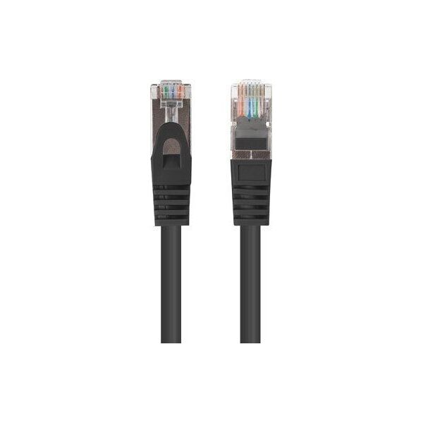 Lanberg PATCHCORD KAT.6 FTP 0.25M CZARNY FLUKE PASSED LANBERG 10-PACK