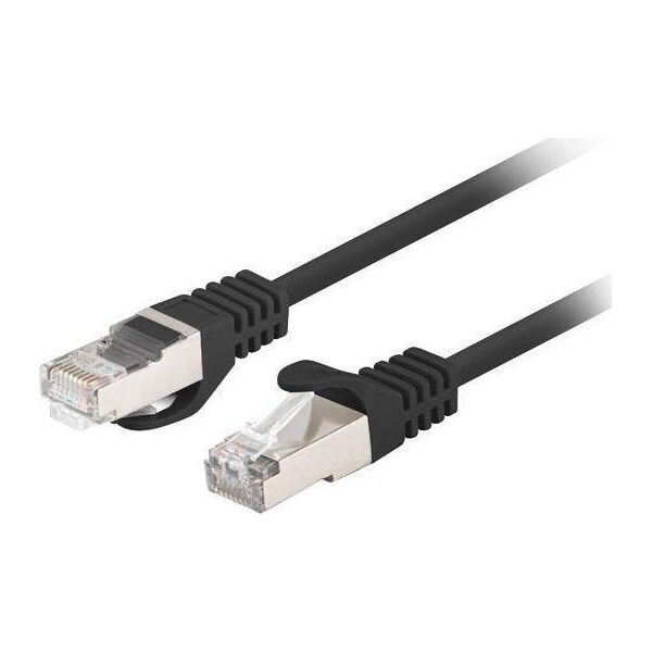Lanberg PATCHCORD KAT.6 FTP 1M CZARNY FLUKE PASSED LANBERG 10-PACK