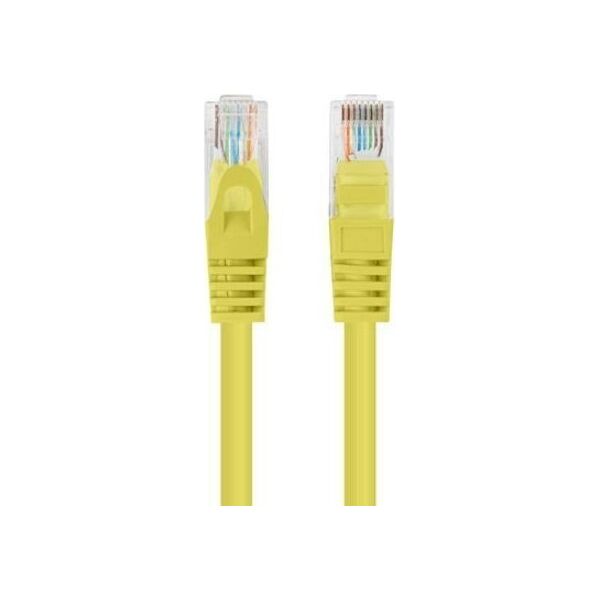 Lanberg PATCHCORD KAT.5E UTP 1.5M ŻÓŁTY FLUKE PASSED LANBERG 10-PACK