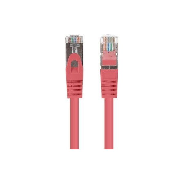 Lanberg PATCHCORD KAT.6 FTP 0.5M CZERWONY FLUKE PASSED LANBERG 10-PACK