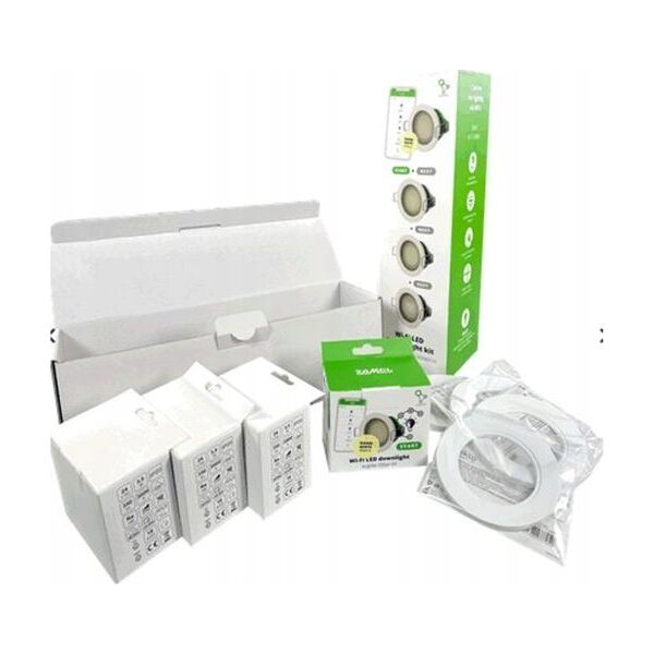 Lampa sufitowa Zamel SUPLA Zestaw 3 opraw downlight LED 4000K sterowanie WI-FI TYP: ZSO-01/4000 SPL10000034