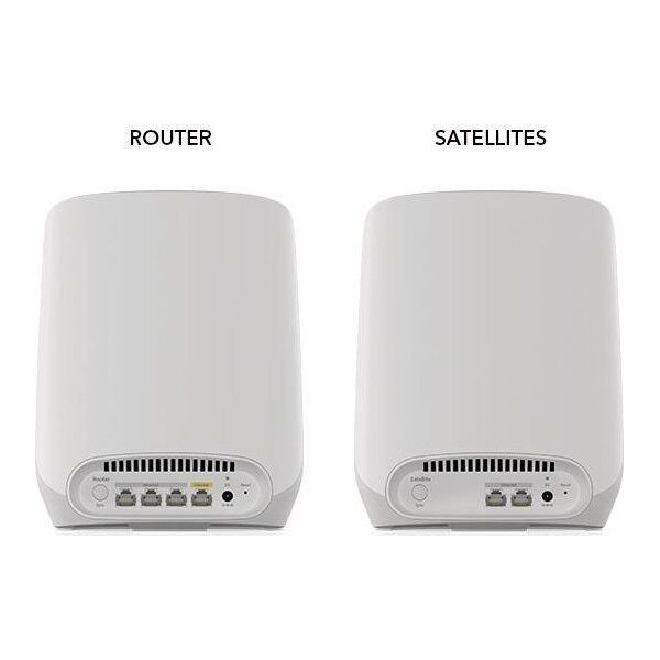 Router NETGEAR System WiFi 6 Orbi 3-pak (RBK763S-100EUS)