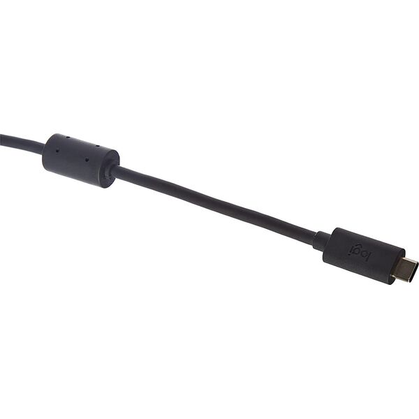 Kabel USB Logitech USB-A - USB-C 5 m Czarny (993-001391)