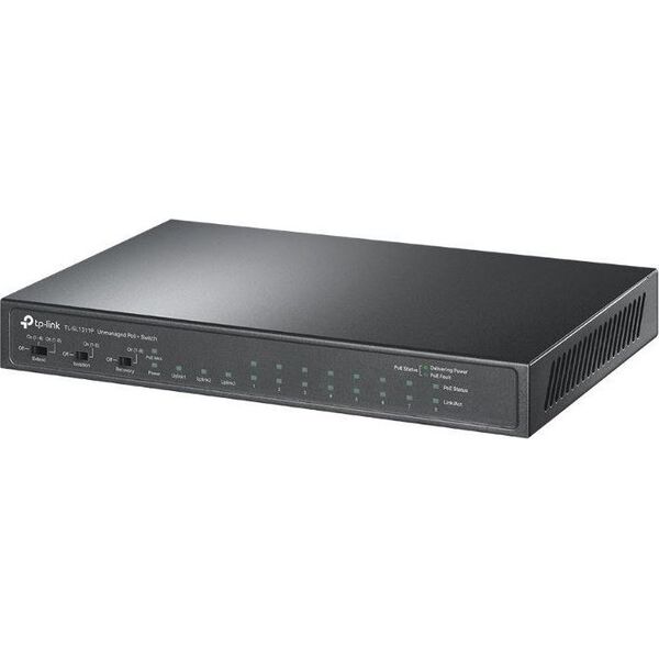 Switch TP-Link Przełšcznik SL1311P 8xFE PoE+ 2xGE 1xSFP