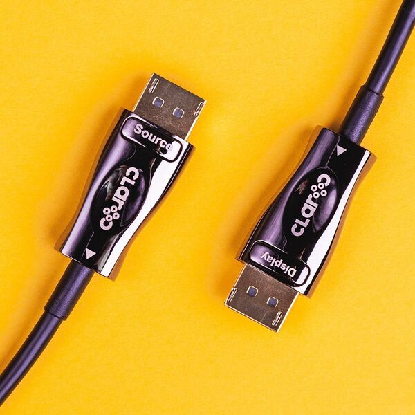 Kabel Claroc DisplayPort - DisplayPort 30m czarny (CLAROC-DP-14-30M)