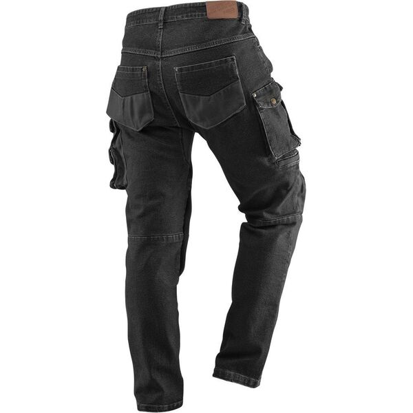 Neo Spodnie robocze DENIM, czarne, rozmiar S