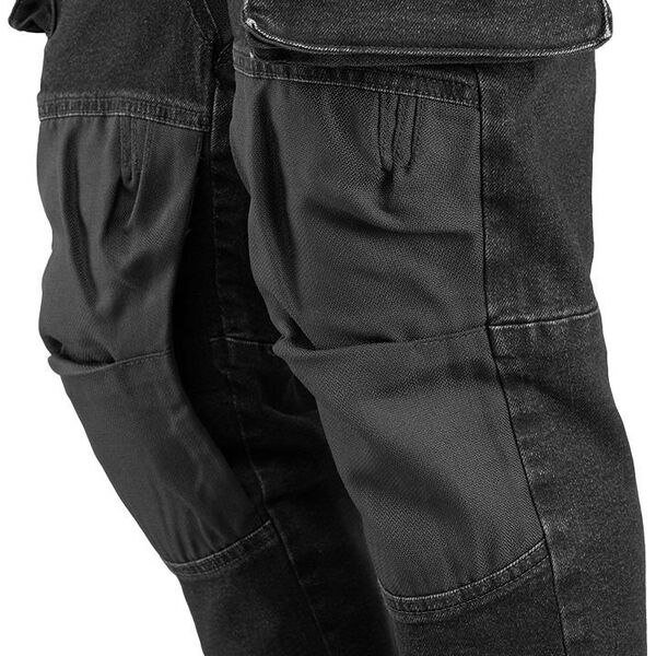 Neo Spodnie robocze DENIM, czarne, rozmiar S