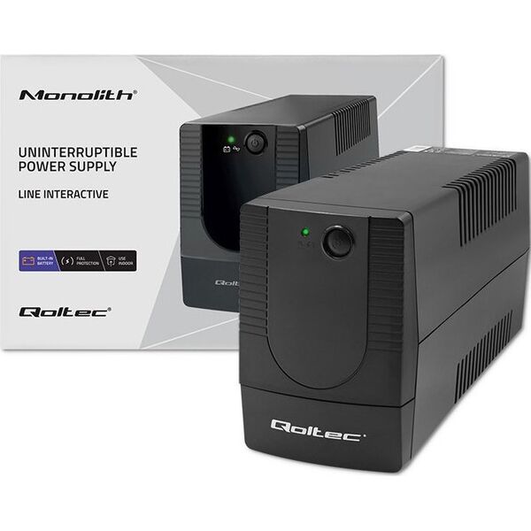 UPS Qoltec Monolith 850VA (53773)