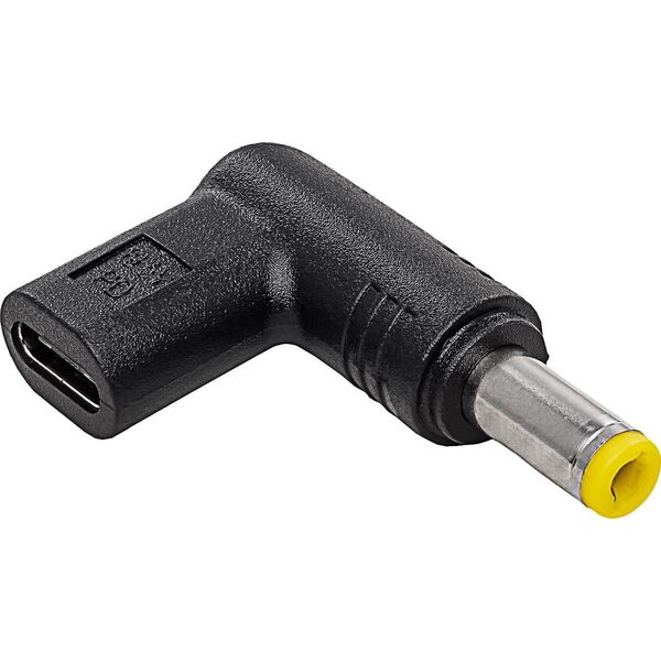Zasilacz do laptopa Akyga Przejściówka do laptopa Akyga AK-ND-C01 USB-C / 5.5 x 2.5 mm
