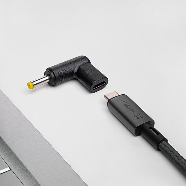 Zasilacz do laptopa Akyga Przejściówka do laptopa Akyga AK-ND-C04 USB-C / 4.0 x 1.7 mm