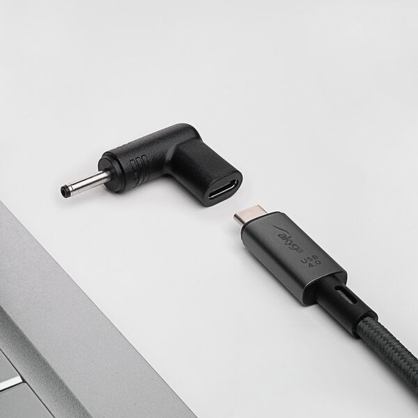 Zasilacz do laptopa Akyga Przejściówka do laptopa Akyga AK-ND-C06 USB-C / 3.0 x 1.0 mm