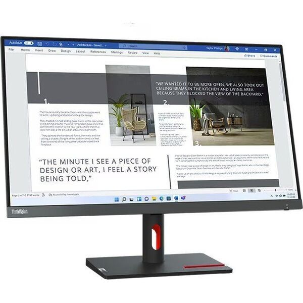 Monitor Lenovo ThinkVision S27i-30 (63DFKAT4EU)