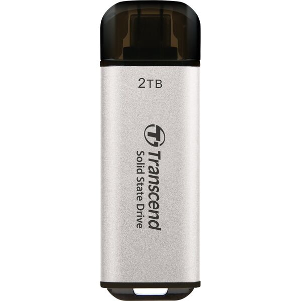 Dysk zewnętrzny SSD Transcend ESD300S 2TB Srebrny (TS2TESD300S)