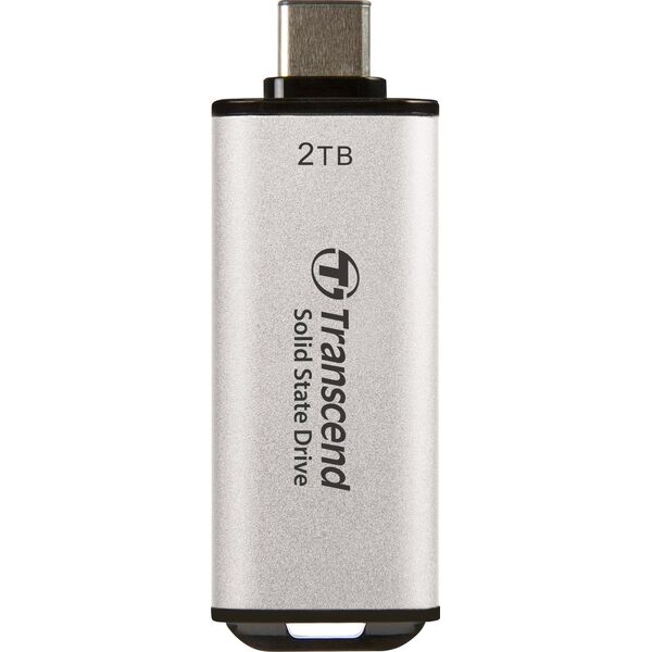 Dysk zewnętrzny SSD Transcend ESD300S 2TB Srebrny (TS2TESD300S)