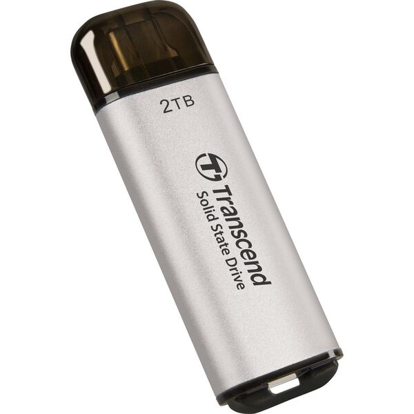 Dysk zewnętrzny SSD Transcend ESD300S 2TB Srebrny (TS2TESD300S)