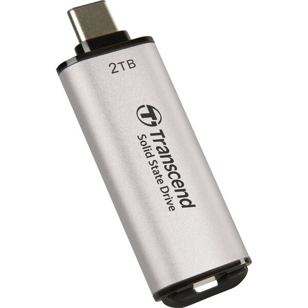 Dysk zewnętrzny SSD Transcend ESD300S 2TB Srebrny (TS2TESD300S)