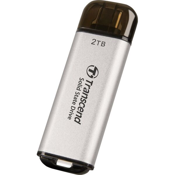 Dysk zewnętrzny SSD Transcend ESD300S 2TB Srebrny (TS2TESD300S)